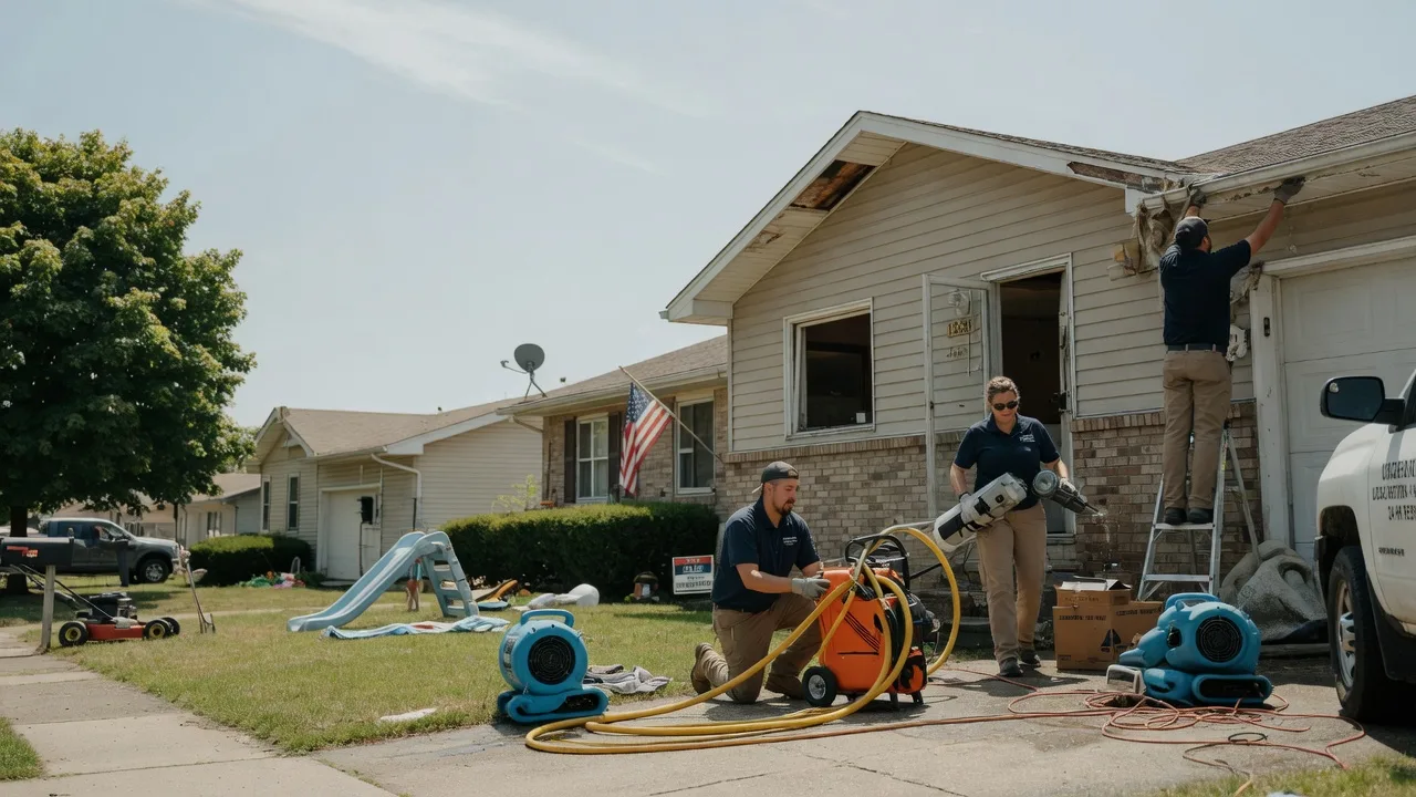 Water Damage Restoration in Fall River, WI near me